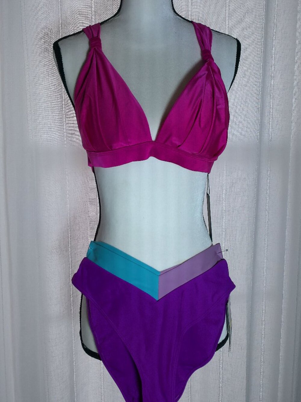 Ocean Blues SwimSuit Top Salt & Cove Bottom NWT M
